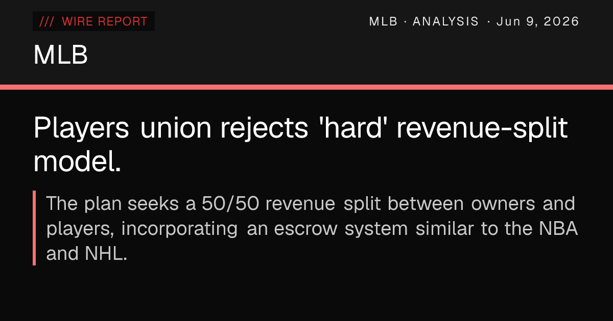 Passan: MLB Salary Cap Proposal Mimics NFL, NHL Systems — Wire Report